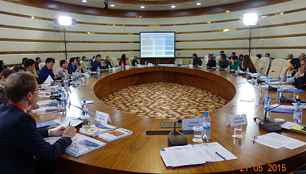 Speech of the Deputy Director of Entrepreneurship Development Department of the EEC Samat Aliyev at the AEF