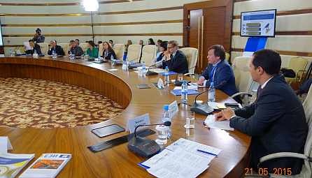 Выступленне намесніка дырэктара Дэпартамента развіцця прадпрымальніцкай дзейнасці ЕЭК Самат Аліева на АЭФ