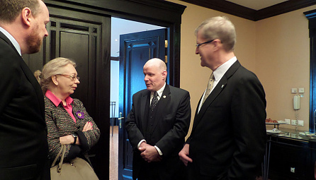 Minister in charge of the Main Directions of the EEC Integration and Macroeconomics Tatyana Valovaya meets with CERBA representatives 