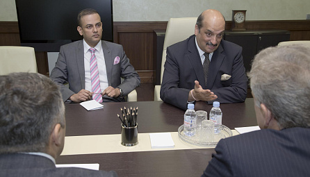 Chairman of the EEC Board Viktor Khristenko met with Ajai Malhotra, Ambassador Extraordinary and Plenipotentiary of India to Russia