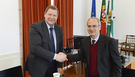 Visit of the Minister of the EEC Sergey Sidorskiy to the Guimarães District (Portugal)