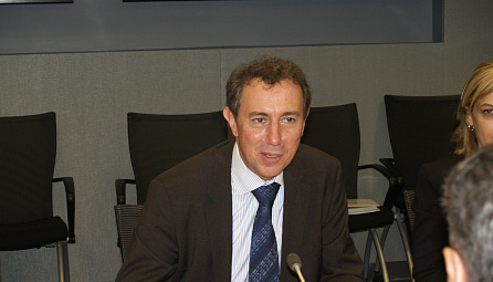 Meeting of the Chairman of the EECE Board Tigran Sargsyan with the Vice President of the World Bank Cyril Muller